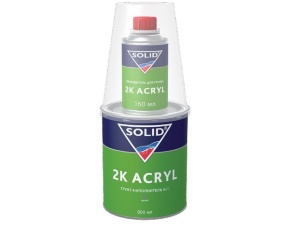 Грунт 2К Acryl SOLID 5+1 серый 0,8л (в компл. с отв. 0,16л)  /12
