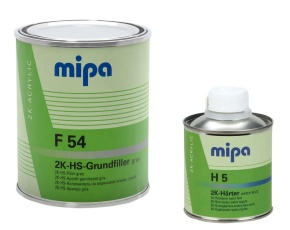Грунт акриловый 4:1 MIPA F 54 2K-HS-Grundfiller белый 1л в компл. с отверд. H5 0,25л /в кор.6 Грунт акриловый 4:1 MIPA F 54 2K-HS-Grundfiller белый 1л в компл. с отверд. H5 0,25л /в кор.6