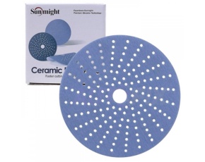 Круг абразивный SUNMIGHT CERAMIC L712T Ø150  P600  с мультипылеотводом 76518 /в уп.50