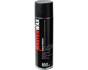 Мастика Бастион MasterWax полимерно-битумная 650мл аэрозоль /в кор.12