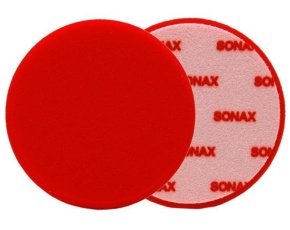 Полировальник SONAX ProfiLine красный (жесткий) 160мм
