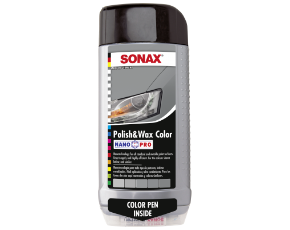 Полироль SONAX цветной с воском серебристый/серый NanoPro  0,5л