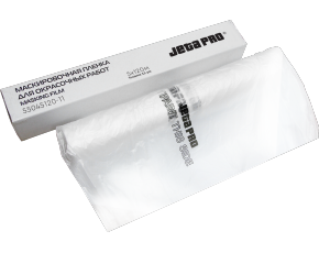 Маскировочная пленка 6х100м 11мк JetaPRO HDPE статичная, поглощает ЛКМ, до +105°С