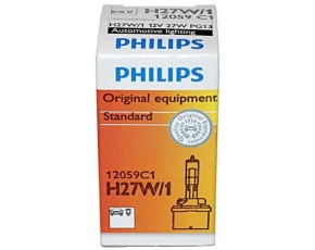 H27W/1 №880 PG13 HALOGEN 12V PHILIPS /1/10 Автолампа