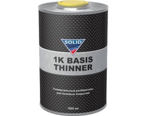 Разбавитель SOLID PROF. LINE 1K BASIS THINNER для баз.покрытий 1л  /6