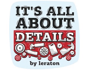 Стикер «It's all about details» LERATON