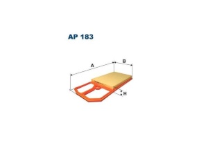 AP183 Фильтр воздушн. Golf 4  8/97- (LX571/1)