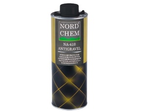 Антигравий NORDCHEM NA-610 ANTIGRAVEL черный 1кг /12