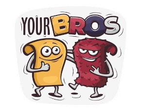 Стикер «Your Bros» LERATON