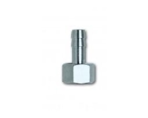 Соединение ВН 1/4" Walmec с внутр.резьбой -"елочка" для шлангов Ø9-10мм  13265/10