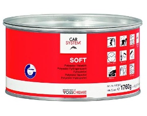 Шпатлевка Carsystem   SOFT  универсальная бежевая 1,8кг 127972  /в кор.6