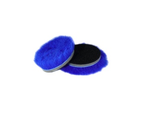 Полировальник A302  BLUE AGGRESSIVE MERINO LAMBSWOOL 80мм на тонком интерфейсе (ворс 23мм) BMLF-80 Полировальник A302  BLUE AGGRESSIVE MERINO LAMBSWOOL 80мм на тонком интерфейсе (ворс 23мм) BMLF-80