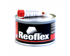 Шпатлёвка Reoflex с углеволокном Flex Carbon 0,5кг черная (с отв. 0,015кг) /в кор.8