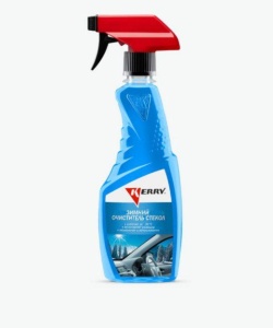 Очиститель стекол зимний (триггер) KERRY 500 мл. KR-521 /в кор. 15