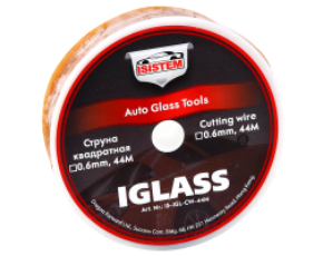 Струна квадратная ISISTEM IGLASS 0,6мм х 0,6мм х 44м IS-IGL-СW-44M