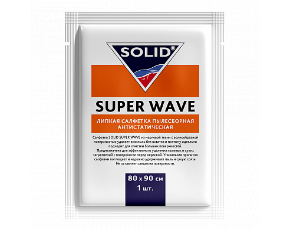 Салфетка липкая SOLID SUPER WAVE 80*90см /80шт