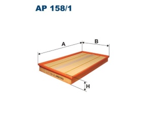AP158/1 Фильтр возд.Mercedes VITO 2.2/3.2 CDi 2003=