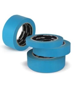 Скотч малярный JETA PRO 25 ммх 40м ,90°С AZUR голубая /в уп.9 /в кор.36