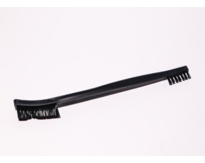 Щетка МИНИ двухсторонняя черная щетина LERATON BR16