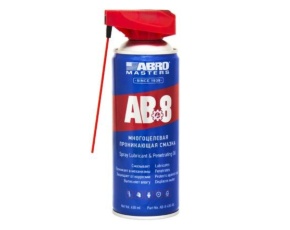 Смазка-спрей многоцелевая проникающая С НАСАДКОЙ ABRO MASTERS AB-8-450-RE 450 мл /12